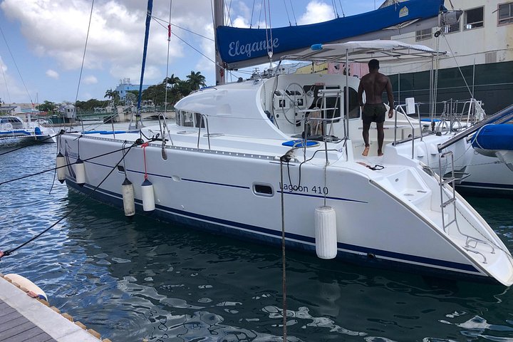 Catamaran cruise op Barbados met zwemmen met schildpadden en snorkelen, foto 41 | wizardtrip