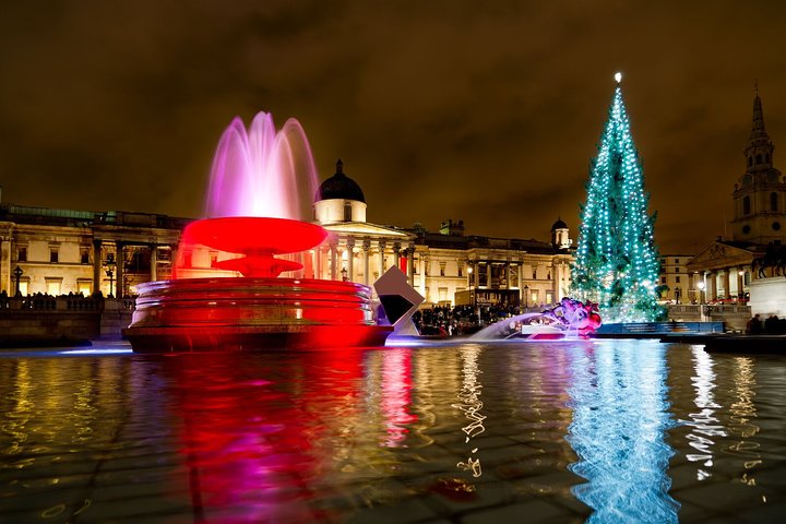 夜のロンドンのきらめくクリスマスイルミネーションを紹介するオープンデッキバスツアー、写真10 | wizardtrip