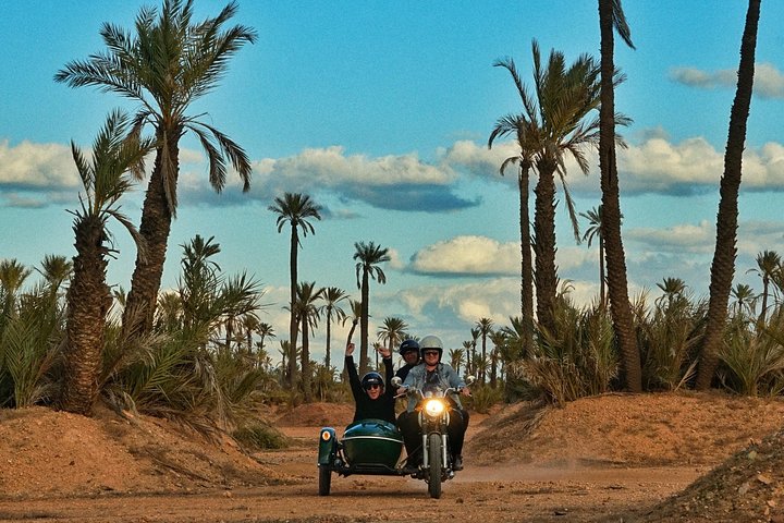ヴィンテージサイドカーでマラケシュを体験し、隠れた路地や風光明媚な風景を探検しましょう、写真7 | wizardtrip