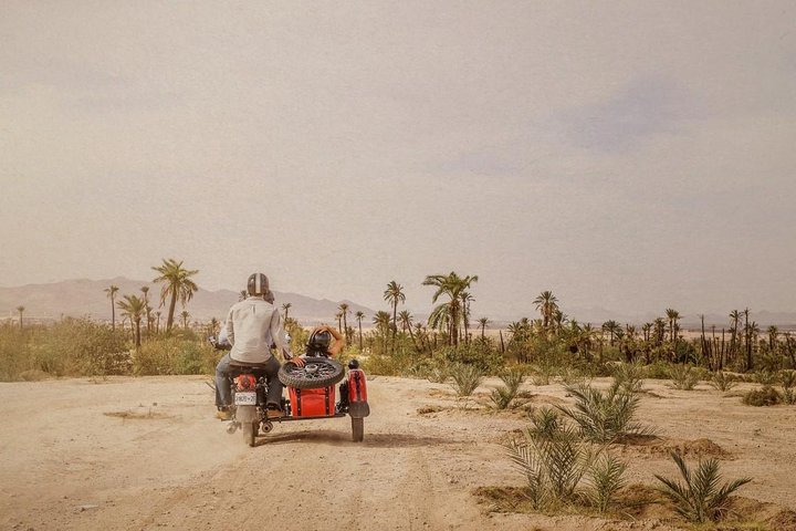Balade privée en side-car 3h / Secrets de Marrakech | wizardtrip