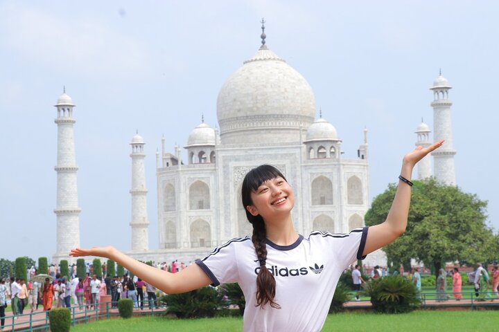 Visite du Taj Mahal depuis Delhi en train express (Lauréat Viator) | wizardtrip