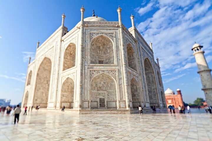 Tour guiado privado del Taj Mahal y el Fuerte de Agra en tren exprés desde Delhi, India, foto 6 | wizardtrip