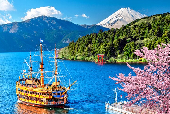Mt Fuji Hakone Tour vanuit Tokio: Kabelbaan en Cruise Optie | wizardtrip