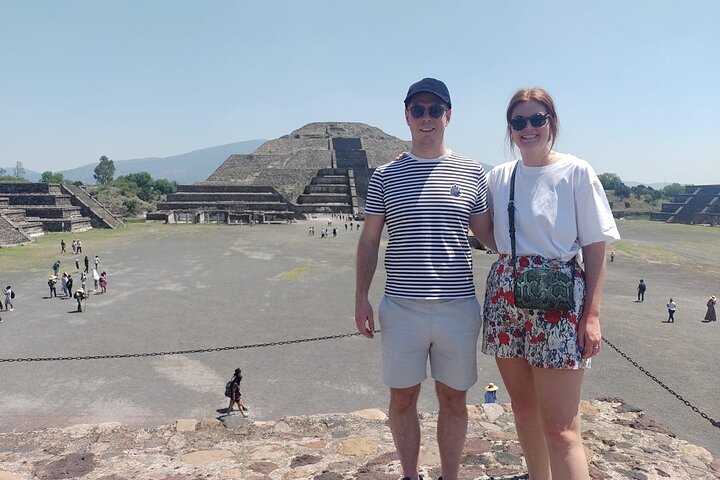 Heißluftballonflug über die Pyramiden von Teotihuacan bei Sonnenaufgang, Mexiko-Stadt, Foto 15 | wizardtrip