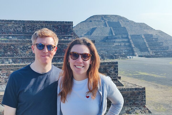 Heißluftballonflug über die Pyramiden von Teotihuacan bei Sonnenaufgang, Mexiko-Stadt, Foto 32 | wizardtrip
