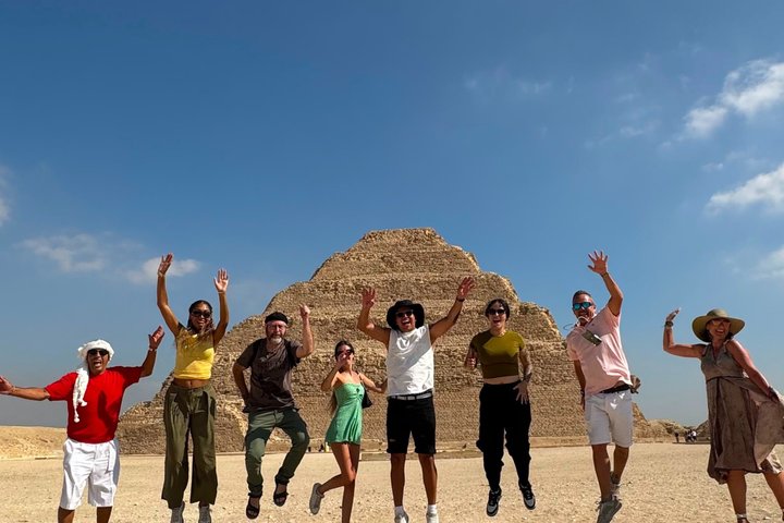 Top: 5 timers dagstur til Saqqara, Memphis og Dahshur pyramiderne | wizardtrip