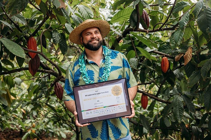 Ervaar een chocoladeboerderij proeverij tour op Kauai, proef lokale cacao en tropisch fruit, foto 8 | wizardtrip