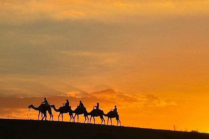 Erleben Sie einen marokkanischen Wüstensonnenuntergang mit Kamelritt, Abendessen und Feuershow in der Nähe von Marrakesch, Foto 10 | wizardtrip