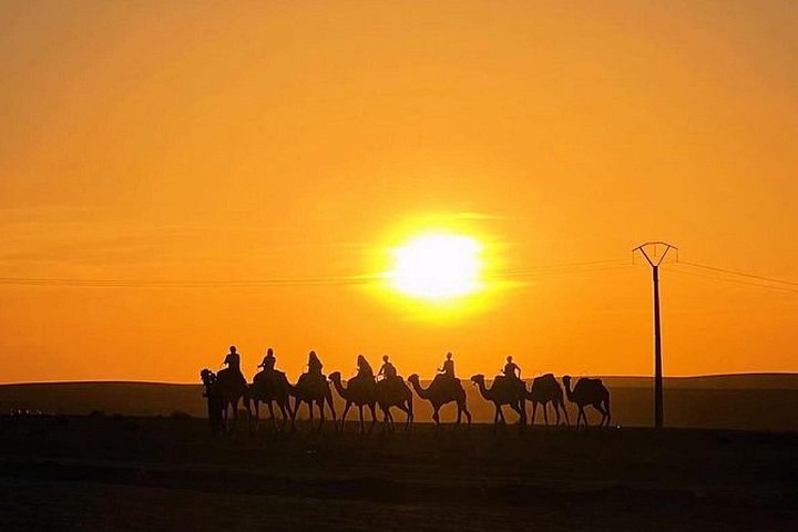 Erleben Sie einen marokkanischen Wüstensonnenuntergang mit Kamelritt, Abendessen und Feuershow in der Nähe von Marrakesch, Foto 16 | wizardtrip