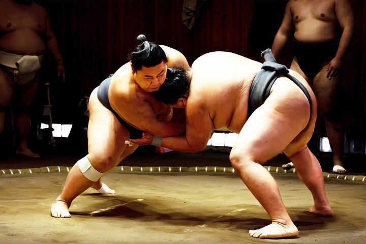 Expérience Sumo à Osaka avec Spectacle et Défi du Public | wizardtrip