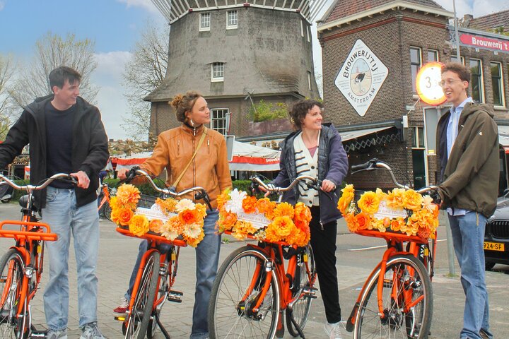 Guidet cykeltur gennem det hollandske landskab fra Amsterdam med vindmøller, gårde og ostesmagning, foto 8 | wizardtrip
