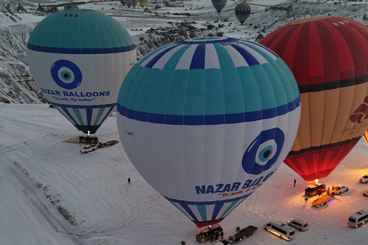Volo in mongolfiera sopra le valli uniche della Cappadocia all'alba, foto 18 | wizardtrip