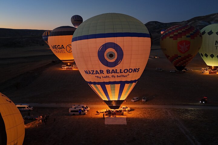 Luftballonflyvning over Göreme, Kappadokien ved solopgang, foto 6 | wizardtrip