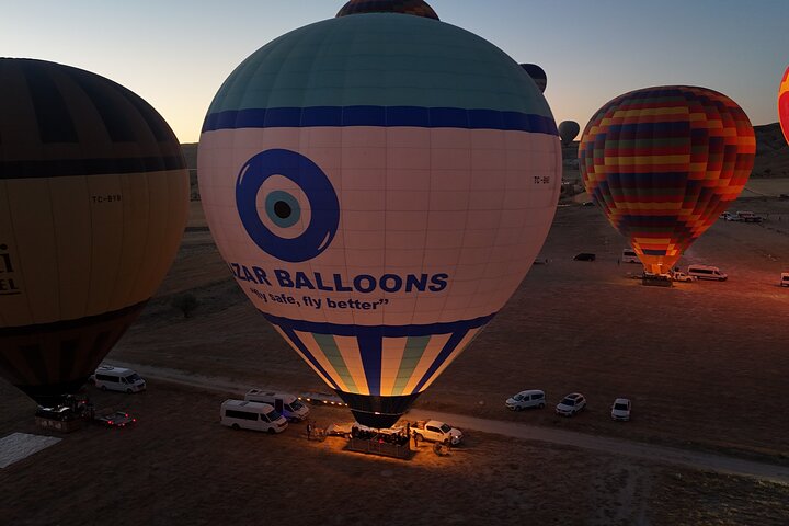 Luftballonflyvning over Göreme, Kappadokien ved solopgang, foto 7 | wizardtrip