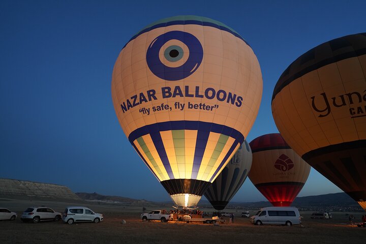 Luftballonflyvning over Göreme, Kappadokien ved solopgang, foto 9 | wizardtrip