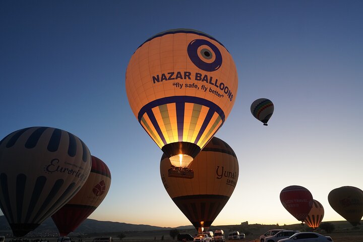Luftballonflyvning over Göreme, Kappadokien ved solopgang, foto 10 | wizardtrip