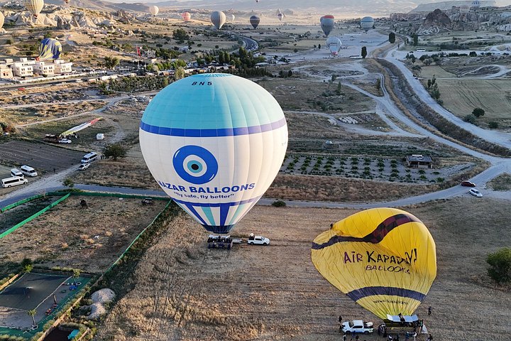 Luftballonflyvning over Göreme, Kappadokien ved solopgang, foto 13 | wizardtrip
