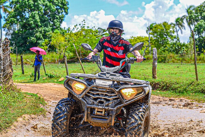 Passeio de aventura de buggy e quadriciclo em Punta Cana, na República Dominicana, com a praia de Macao e uma caverna, foto 20 | wizardtrip