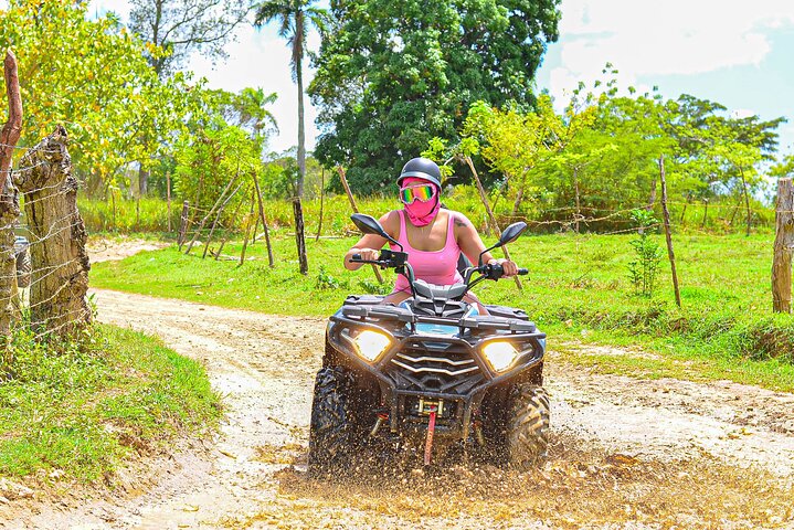 Passeio de aventura de buggy e quadriciclo em Punta Cana, na República Dominicana, com a praia de Macao e uma caverna, foto 23 | wizardtrip