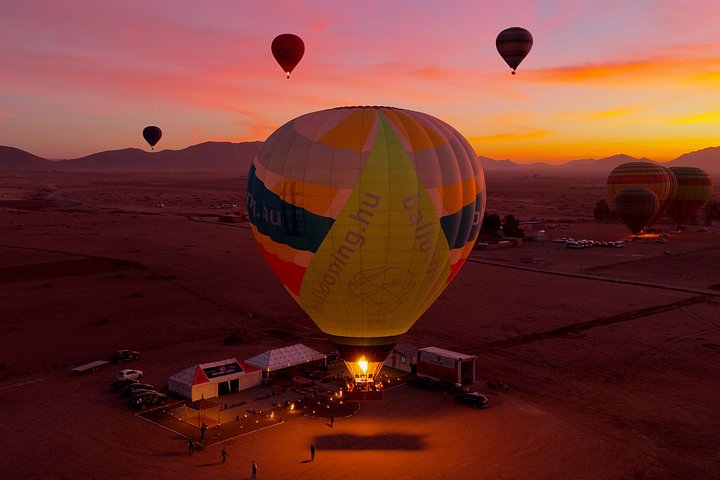 Vol en montgolfière au-dessus de Marrakech au lever du soleil avec petit-déjeuner berbère, photo 23 | wizardtrip