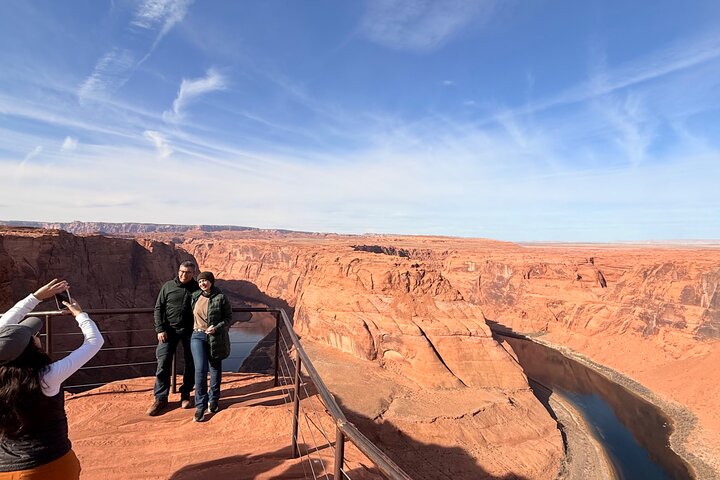 Verken de prachtige zandsteenformaties van Secret Antelope Canyon en de iconische Horseshoe Bend overlook bij Page, Arizona, foto 9 | wizardtrip