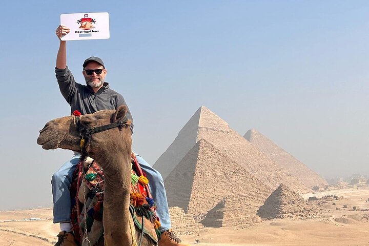Tour privado de las pirámides de Giza, la Esfinge y el Gran Museo Egipcio en Giza, Egipto, foto 6 | wizardtrip