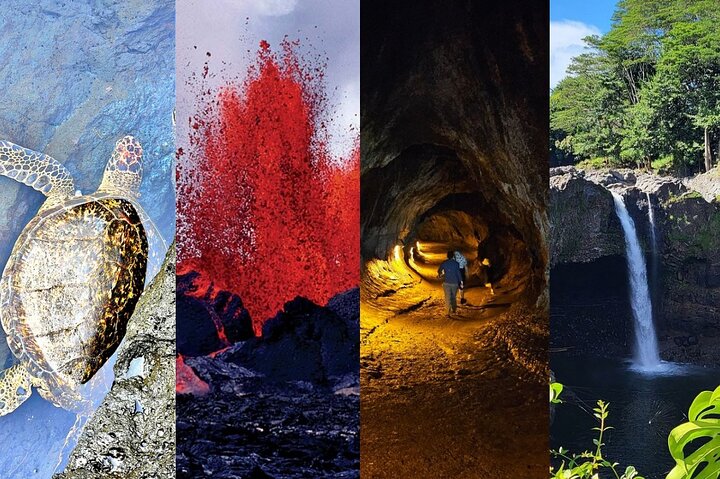 Hawaii Volcanoes, Waterfalls, Beaches & Hilo Highlights Dagtour | wizardtrip