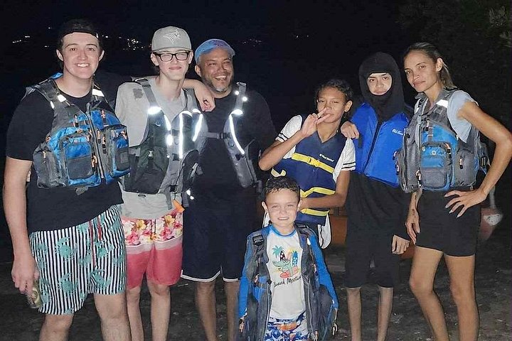 Klar kajakktur i Vieques' selvlysende bukt om natten, foto 8 | wizardtrip