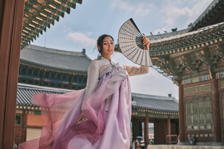 Erleben Sie ein königliches Hanbok-Fotoshooting und eine historische Tour im Gyeongbokgung Palast in Seoul, Foto 14 | wizardtrip