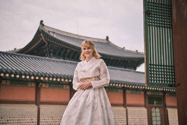 Erleben Sie ein königliches Hanbok-Fotoshooting und eine historische Tour im Gyeongbokgung Palast in Seoul, Foto 19 | wizardtrip