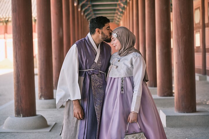 Erleben Sie ein königliches Hanbok-Fotoshooting und eine historische Tour im Gyeongbokgung Palast in Seoul, Foto 28 | wizardtrip