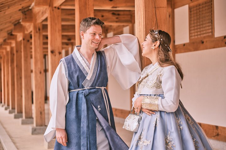 Erleben Sie ein königliches Hanbok-Fotoshooting und eine historische Tour im Gyeongbokgung Palast in Seoul, Foto 29 | wizardtrip