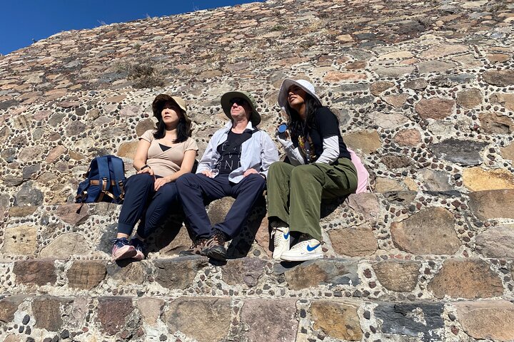 Visite matinale des pyramides de Teotihuacan avec la guide Angela, incluant transport et nourriture locale, photo 10 | wizardtrip