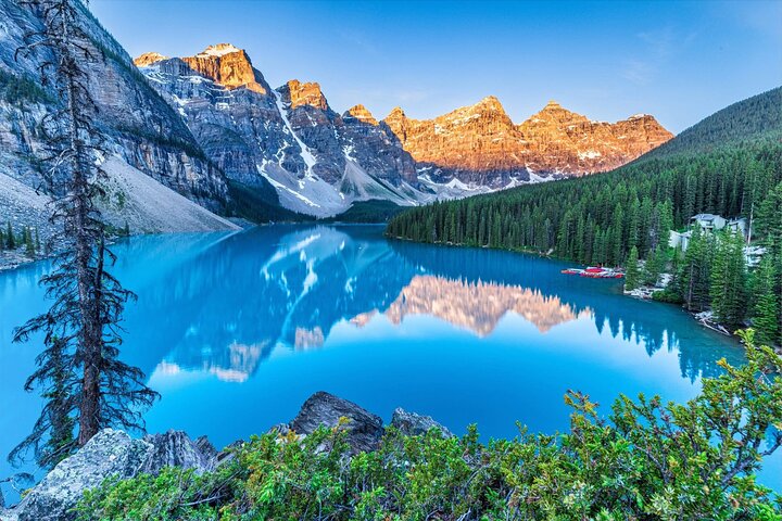 Tour van Lake Louise, Moraine, Emerald & Banff Town, Johnston Canyon | wizardtrip