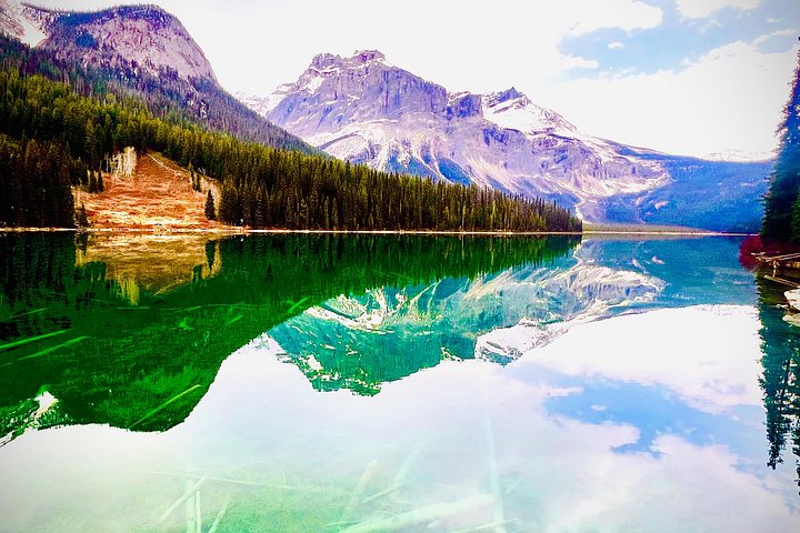 Naturskjønn tur til kanadiske Rocky Mountains-innsjøer og Banff by, inkludert Lake Louise og Moraine Lake, foto 8 | wizardtrip