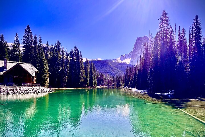 Naturskjønn tur til kanadiske Rocky Mountains-innsjøer og Banff by, inkludert Lake Louise og Moraine Lake, foto 28 | wizardtrip