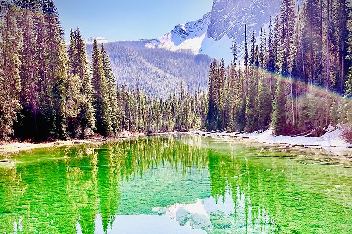 Naturskjønn tur til kanadiske Rocky Mountains-innsjøer og Banff by, inkludert Lake Louise og Moraine Lake, foto 30 | wizardtrip