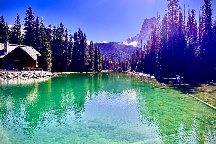 Naturskjønn tur til kanadiske Rocky Mountains-innsjøer og Banff by, inkludert Lake Louise og Moraine Lake, foto 32 | wizardtrip