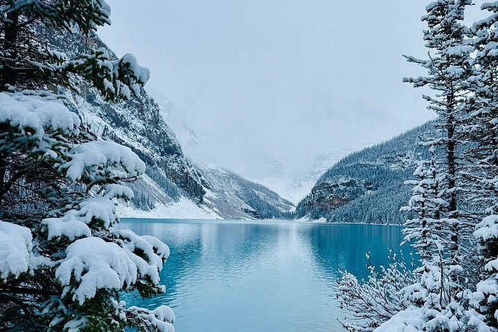 Naturskjønn tur til kanadiske Rocky Mountains-innsjøer og Banff by, inkludert Lake Louise og Moraine Lake, foto 33 | wizardtrip