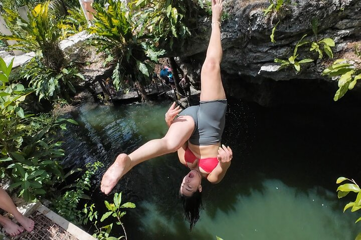 Tour en VTT à travers la jungle et un village maya à Cozumel, Mexique, avec baignade dans un cénote, photo 7 | wizardtrip