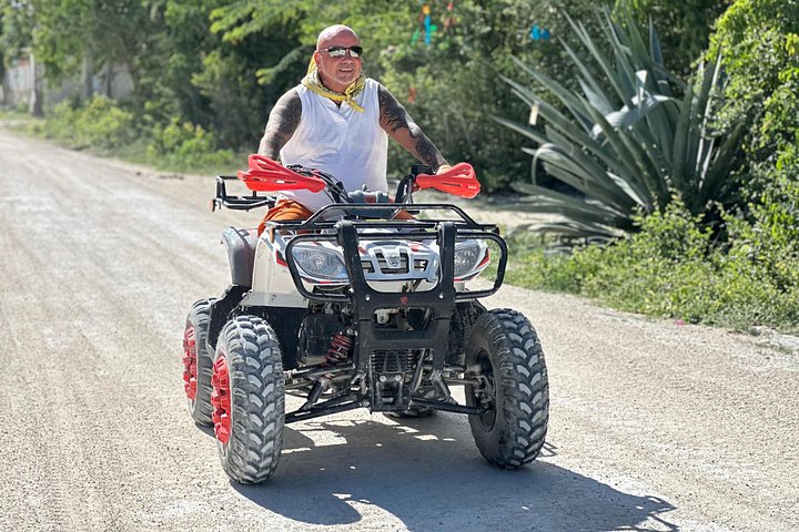 Tour en VTT à travers la jungle et un village maya à Cozumel, Mexique, avec baignade dans un cénote, photo 49 | wizardtrip