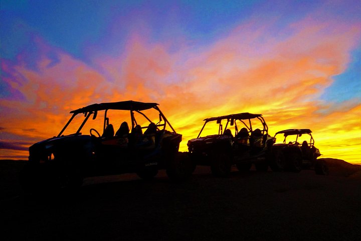 モアブUTV 4x4オフロードツアー、赤い岩の上、恐竜の足跡あり、写真10 | wizardtrip