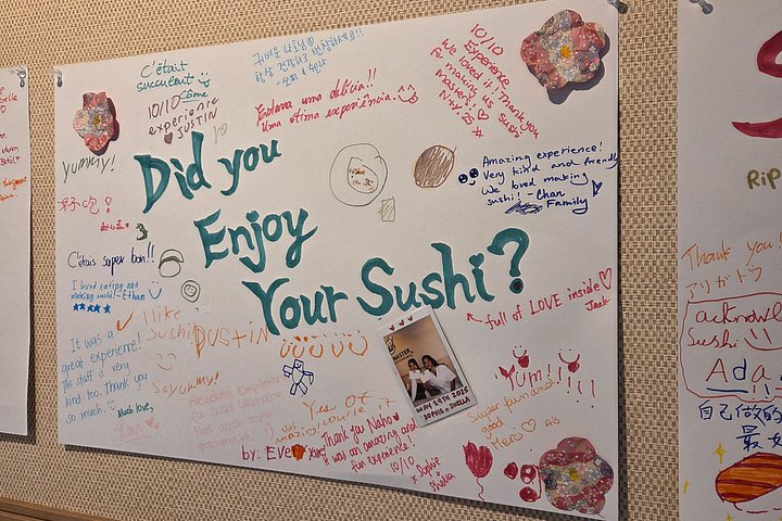 Apprenez à faire des sushis à Osaka Namba avec un cours pratique, photo 23 | wizardtrip