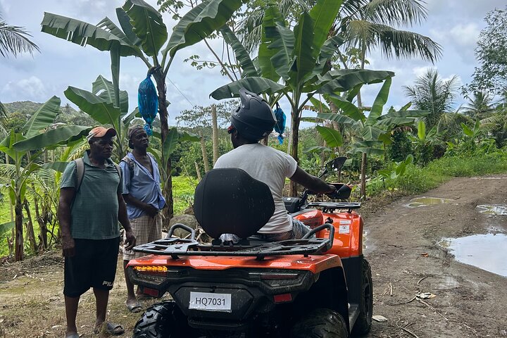 ATV-tur på Saint Lucia med bananplantager, vattenfall, stränder och romprovning, foto 4 | wizardtrip