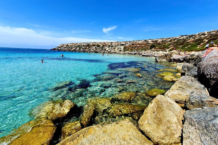 Bådtur, der udforsker Egadi-øerne, Favignana og Levanzo, fra Trapani, Italien, foto 25 | wizardtrip