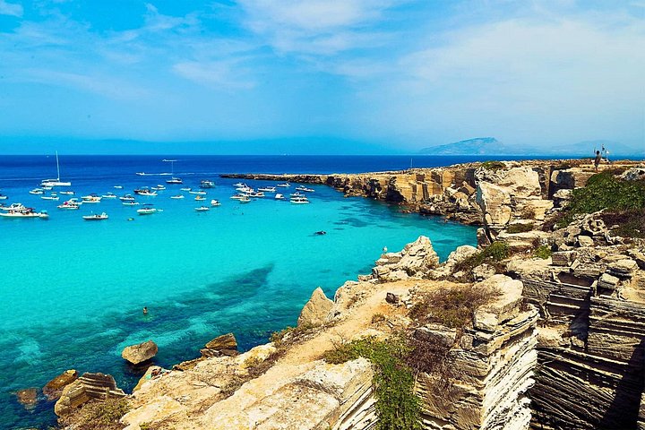 Bådtur, der udforsker Egadi-øerne, Favignana og Levanzo, fra Trapani, Italien, foto 31 | wizardtrip