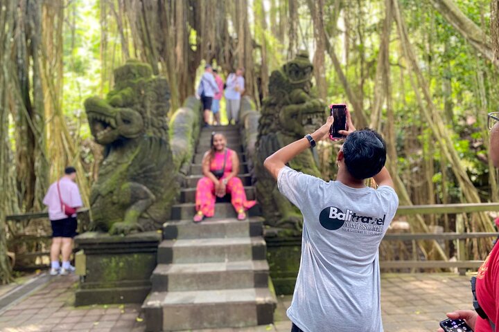 Visite guidée privée des sites incontournables d'Ubud, y compris la forêt des singes, les rizières et les temples, photo 15 | wizardtrip