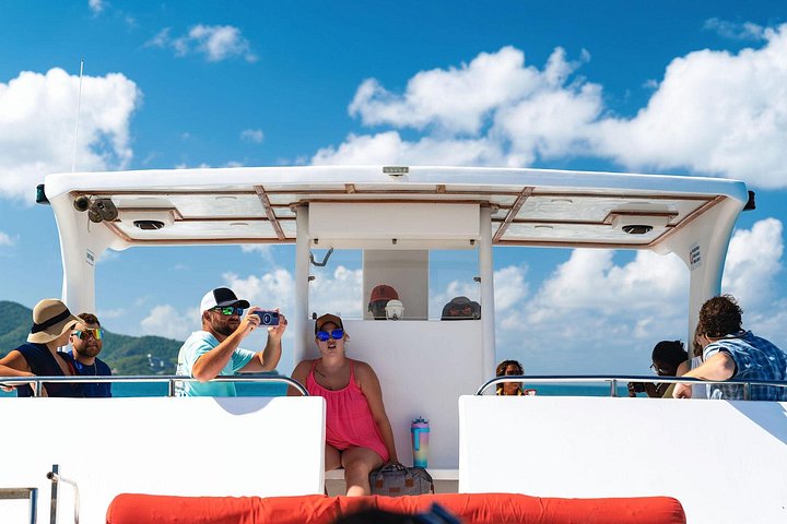 Katamarantur på Antigua som tilbyr snorkling ved Cades Reef og hummerlunsj, foto 12 | wizardtrip
