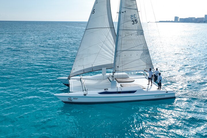 Crociera di lusso in catamarano a Isla Mujeres da Cancún, con snorkeling ed esplorazione dell'isola, foto 6 | wizardtrip