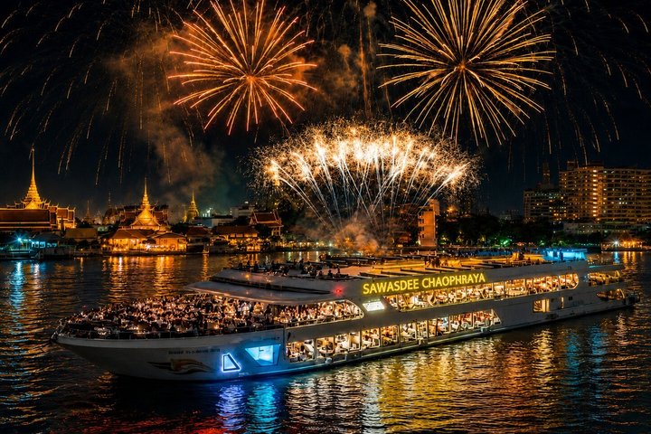 Luxus-Dinner-Kreuzfahrt auf dem Chao Phraya Fluss in Bangkok mit Kulturschows und Stadtblicken, Foto 15 | wizardtrip